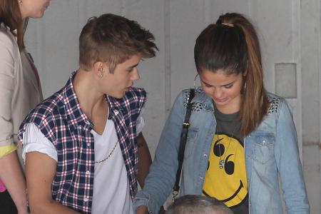 Justin Bieber trifft Selena Gomez