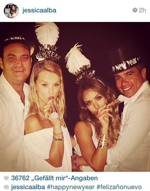 Jessica Alba und Ehemamm Cash Warren
Foto: Instagram