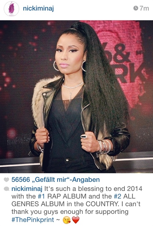 Nicki Minaj
Foto: Instagram