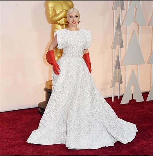 Lady Gaga in Alaia