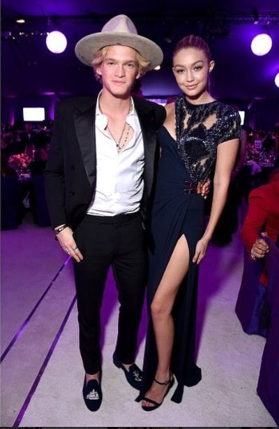 Model Gigi Hadid und Freund Cody Simpson