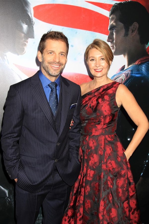 ZACK SNYDER and DEBORAH SNYDER from Warner Bros. Pictures' action adventure 