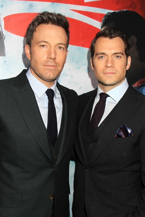 BEN AFFLECK and HENRY CAVILL from Warner Bros. Pictures' action adventure 