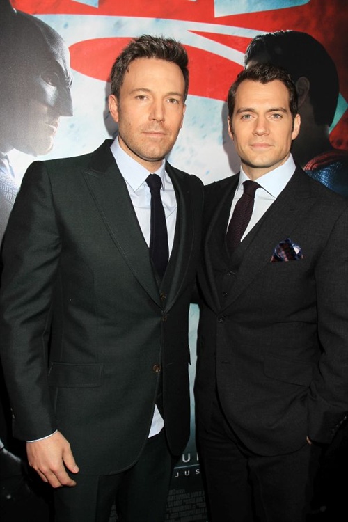 BEN AFFLECK and HENRY CAVILL from Warner Bros. Pictures' action adventure 