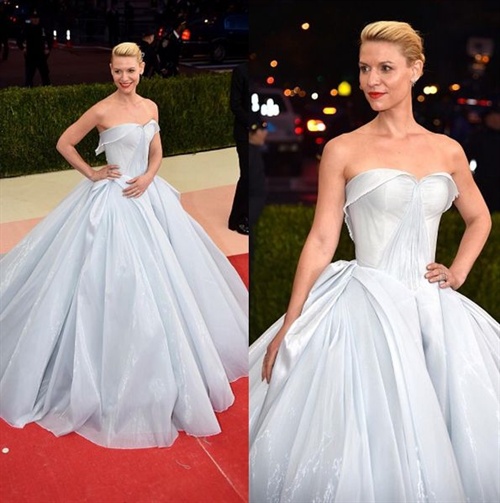 Claire Danes in Zac Posen