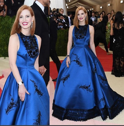 Jessica Chastain in Prada