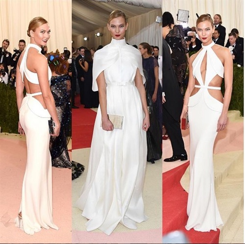 Karlie Kloss in Brandon Maxwell