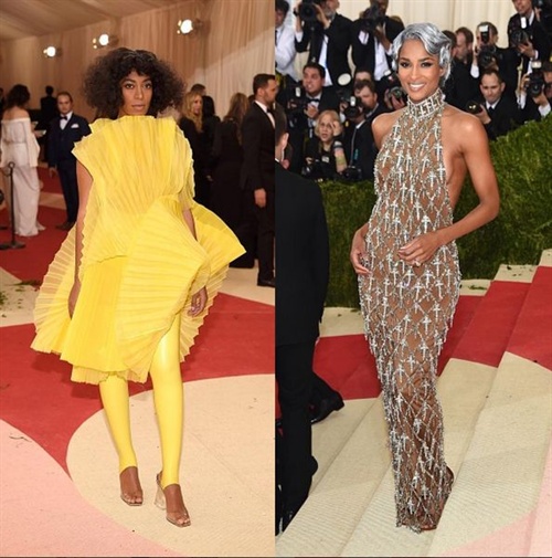 Solange Knowles in David Laport und Ciara in H&M