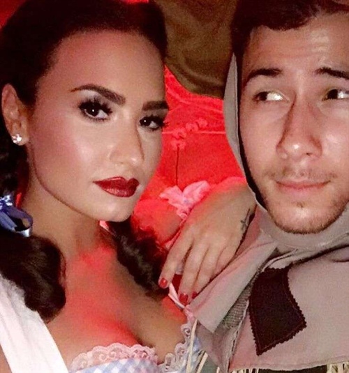 Nick Jonas und Demi Lovato