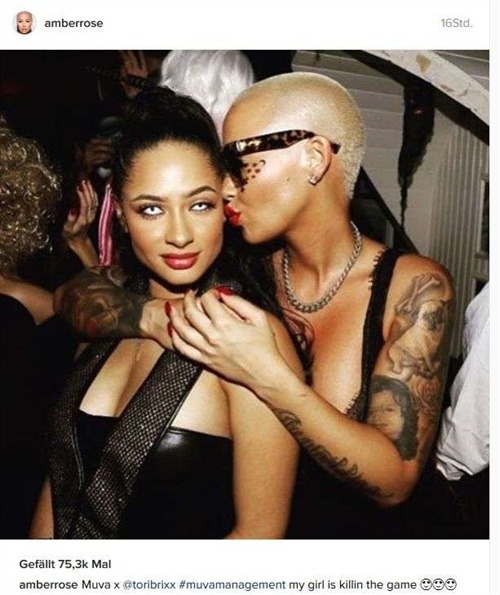 Amber Rose und Freundin