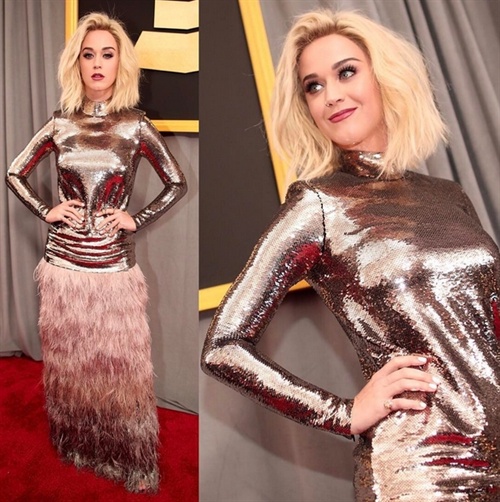 Katy Perry in Tom Ford.