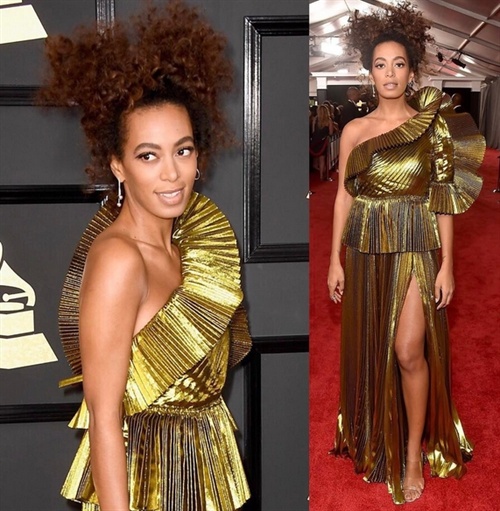 Solange am Red Carpet.