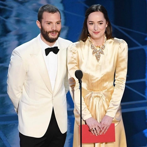 Jamie Dornan and Dakota Johnson