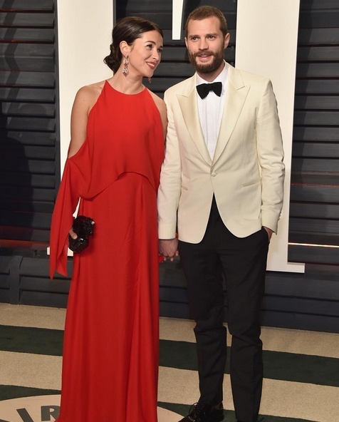 Jamie Dornan and wife Amelia Warner