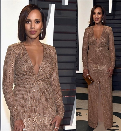 Kerry Wahington in Michael Kors