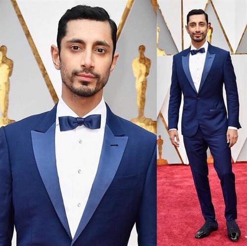 Riz Ahmed in Zegna