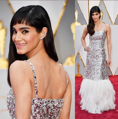 Sofia Boutella in Chanel