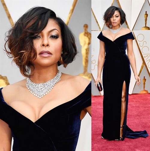 Taraji P. Henson in Alberta Ferretti