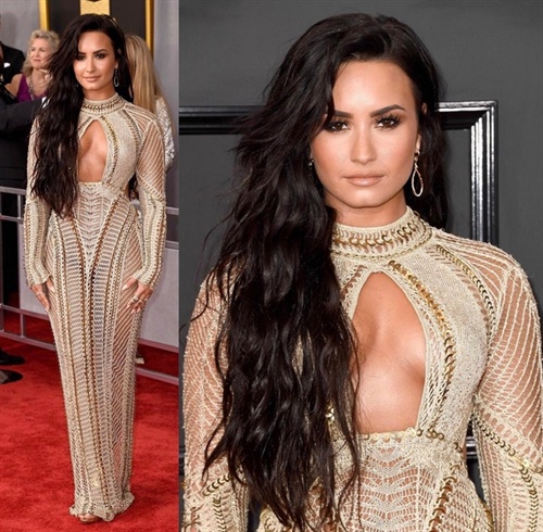 Demi Lovato am Red Carpet.