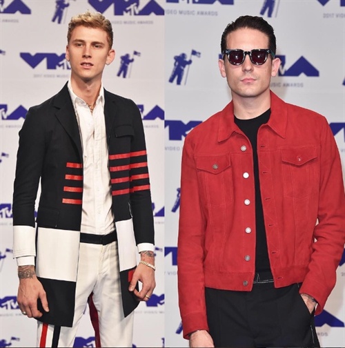 Machine Gun Kelly and GEazy at VMA´s 2017