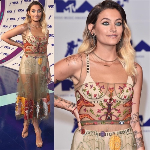 Paris Jackson in Christian Dior