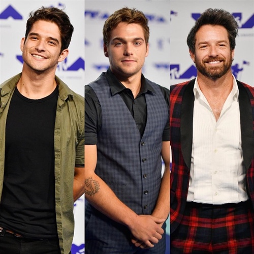 Teen Wolf hunks TylerPosey Dylan Sprayberry and Ian Bohen