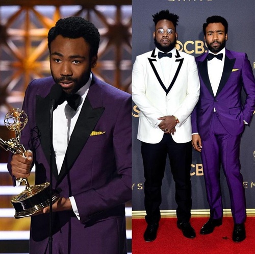 Atlanta actor Donald Glover in Gucci won Lead Actor in a Comedy Series