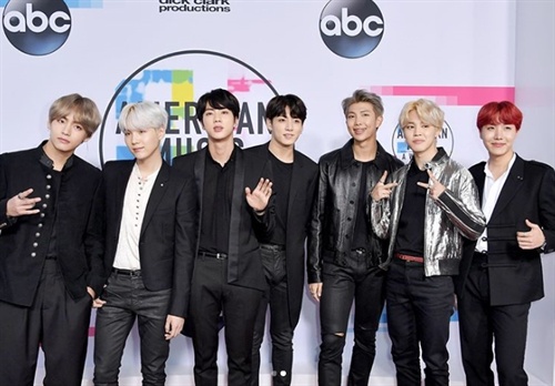 BTS at the AMAs 2/2