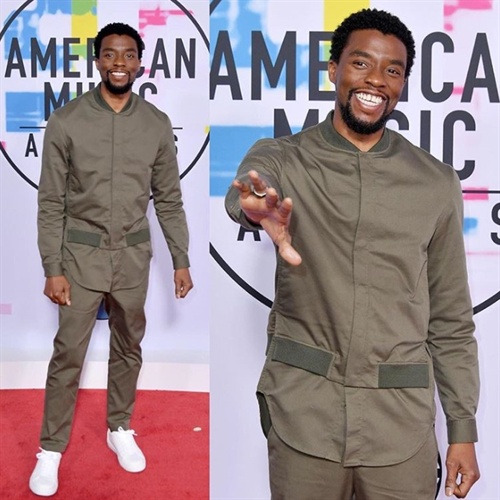 Chadwick Boseman in Phillip Lim