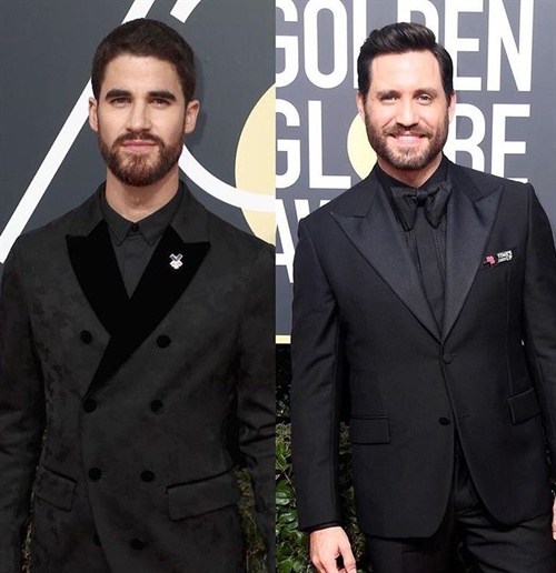 Costars Darren Criss and Edgar Ramirez