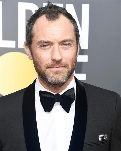 Jude Law in Saint Laurent