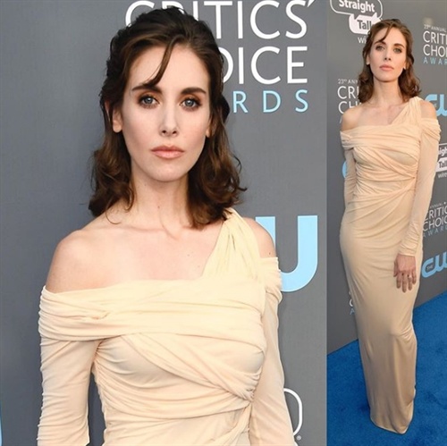 Alison Brie in Roberto Cavalli