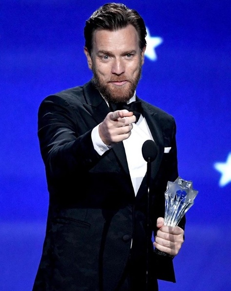 Congrats to Ewan Mc Gregor for his Critics Choice Awards win for Fargo!