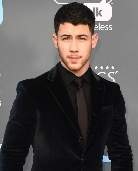 Nick Jonas in John Varvatos