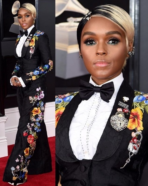 Janelle Monae in Dolce Gabbana