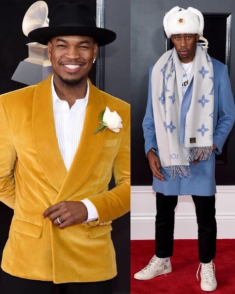 NeYo in Grayscale and Tyler The Creator