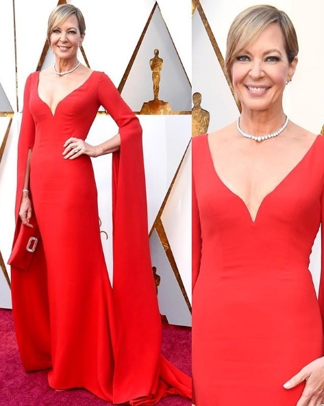 Allison Janney in Reem Acra