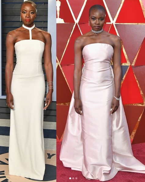 Danai Gurira slips into two Gabriela Hearst dresses