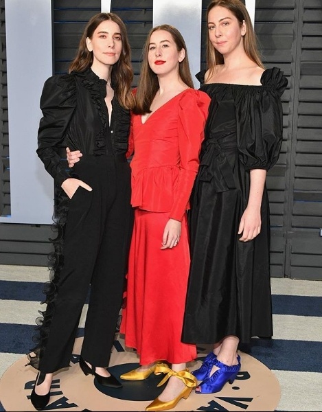 Danielle Haim Alana Haim and Este Haim - all in Stella McCartney.