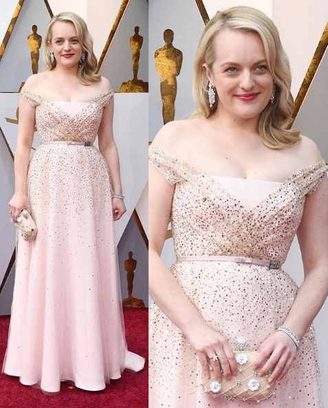 Elisabeth Moss in Dior