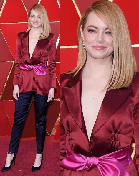 Emma Stone in Louis Vuitton