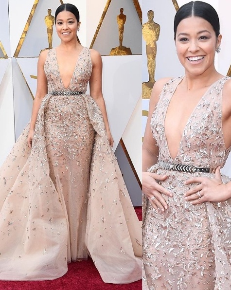 Gina Rodriguez in Zuhair Murad