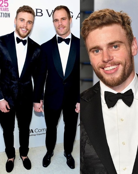 Gus Kenworthy and his boyfriend Matthew Wilkas