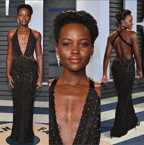 Lupita Nyongo in Armani Prive