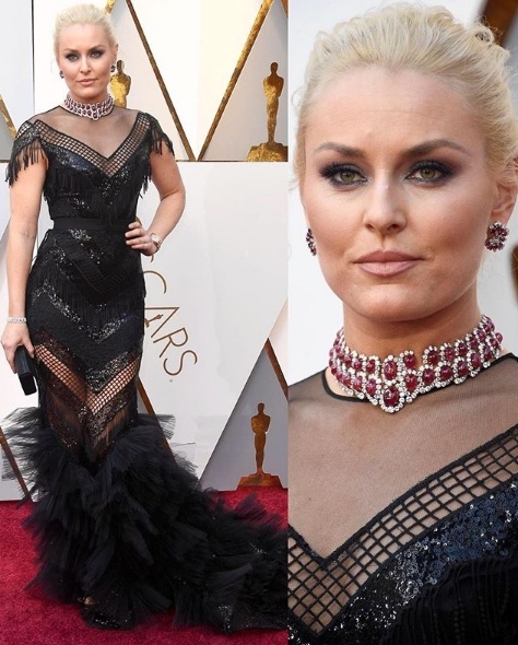 Lindsey Vonn in Christian Siriano