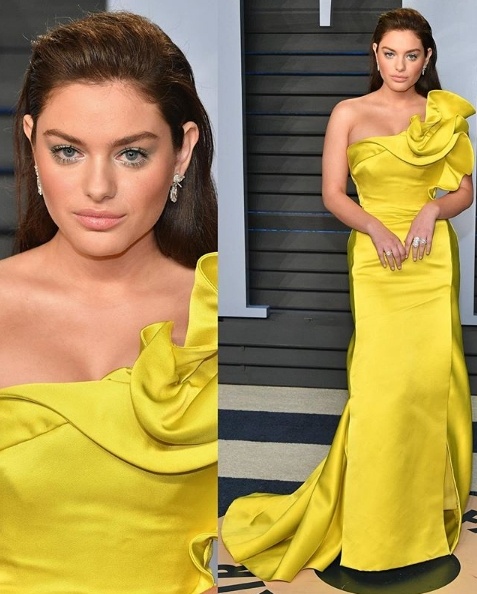 Odeya Rush in Vivienne Westwood