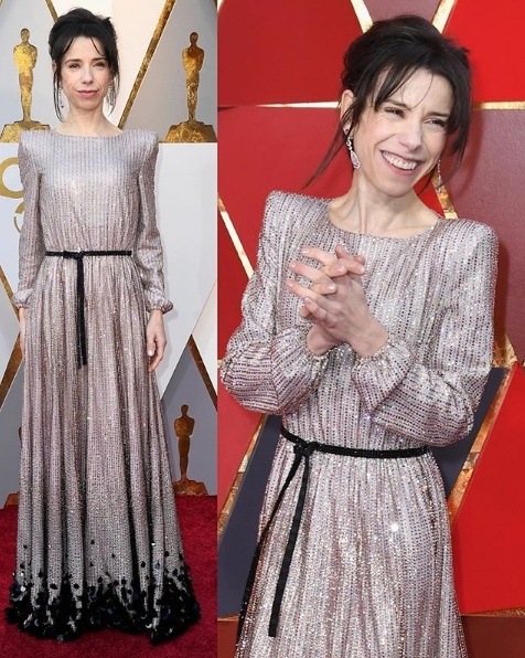 Sally Hawkins in Armani Prive