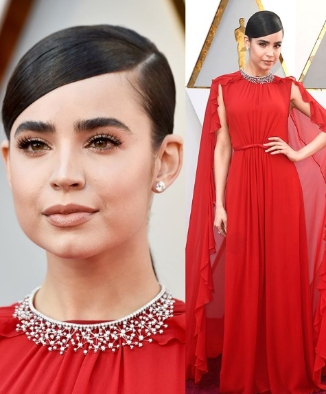 Sofia Carson in Giambattista Valli