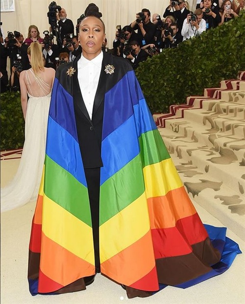 Lena Waithe in Carolina Herrera 1