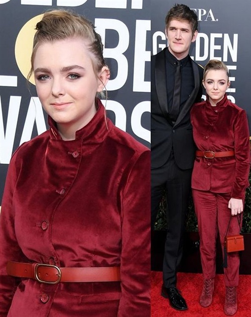 Elsie Fisher in Kenzo, Bo Burnham